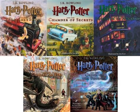 how many harry potter illustrated books are there: Delving into the Magic of Illustrated Editions