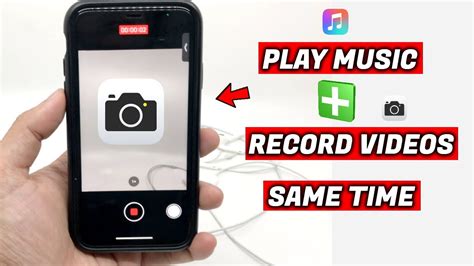 how to play music and record video on your phone